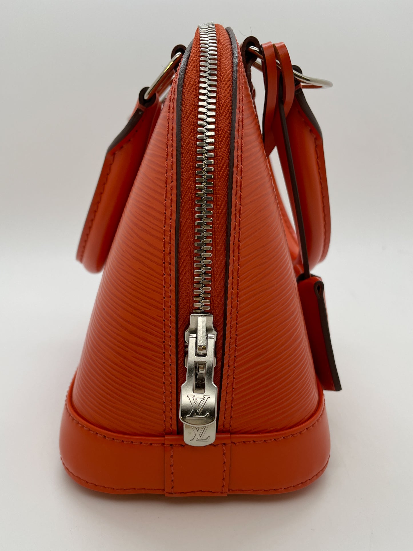 LOUIS VUITTON ALMA BB ORANGE EPI LEATHER