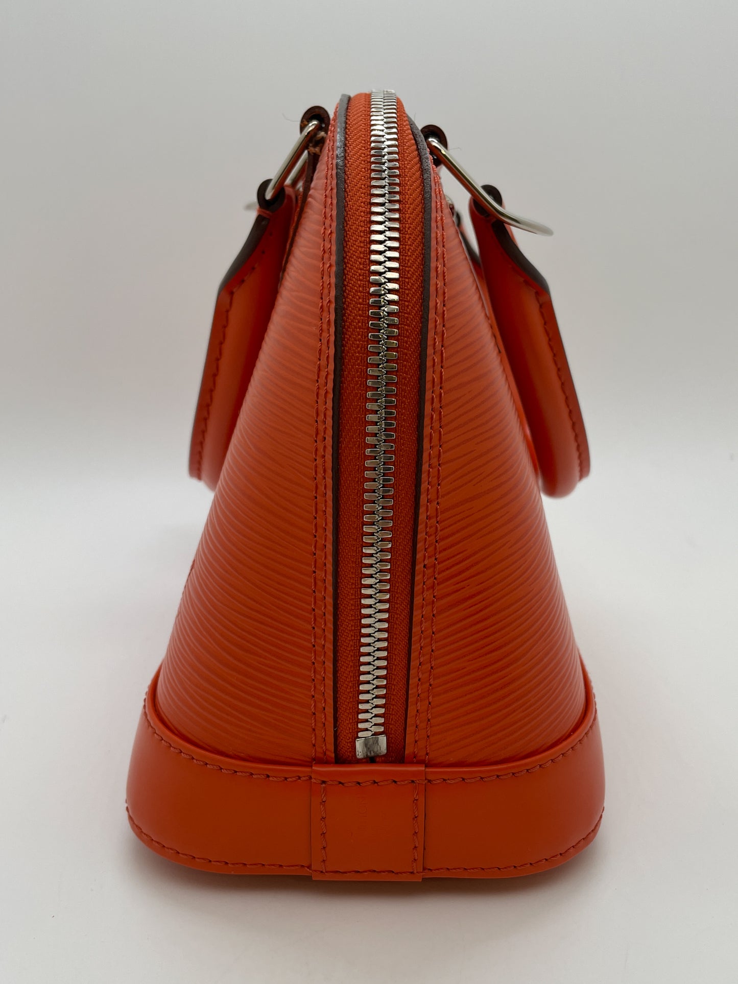 LOUIS VUITTON ALMA BB ORANGE EPI LEATHER