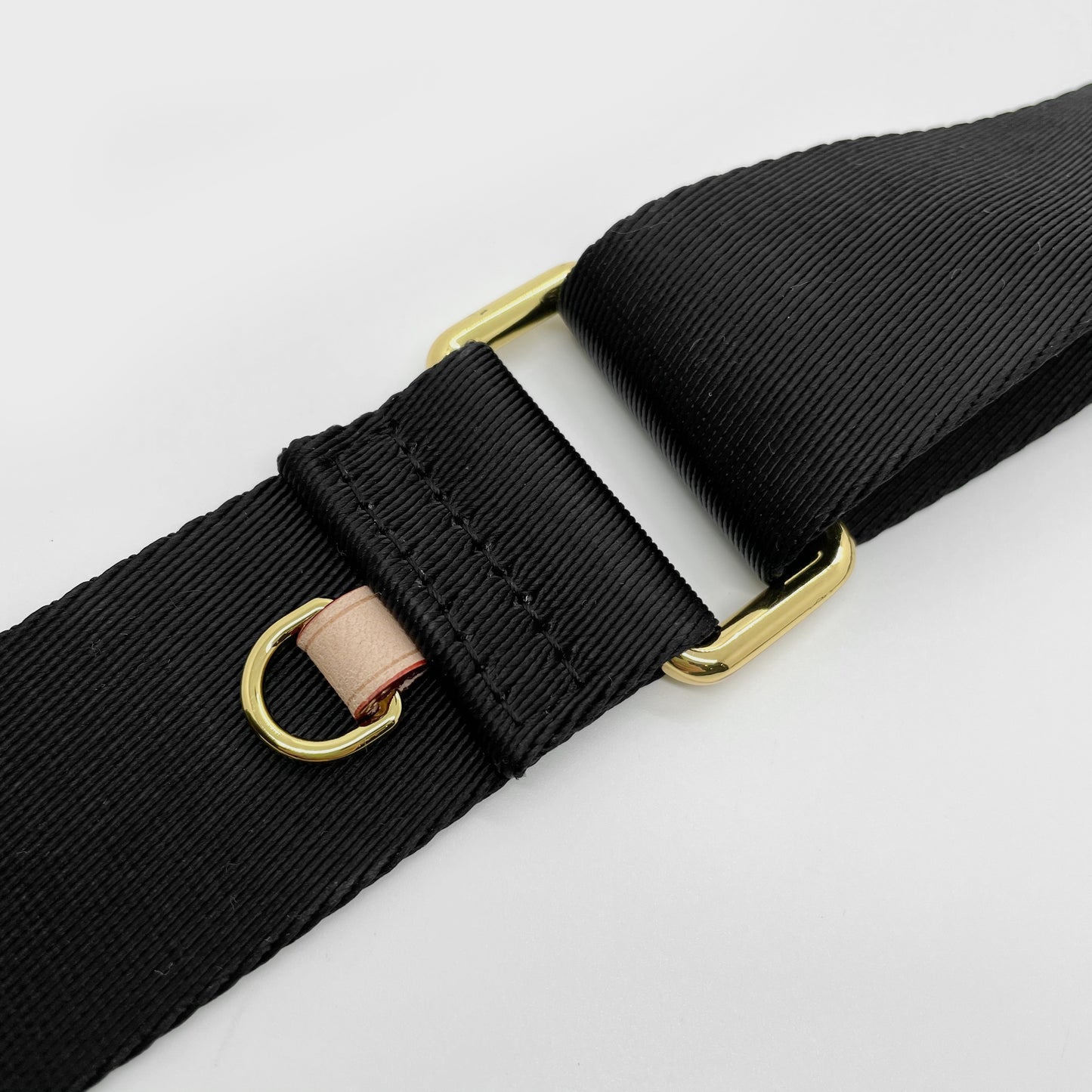 Black Canvas Strap - multi-pochette style