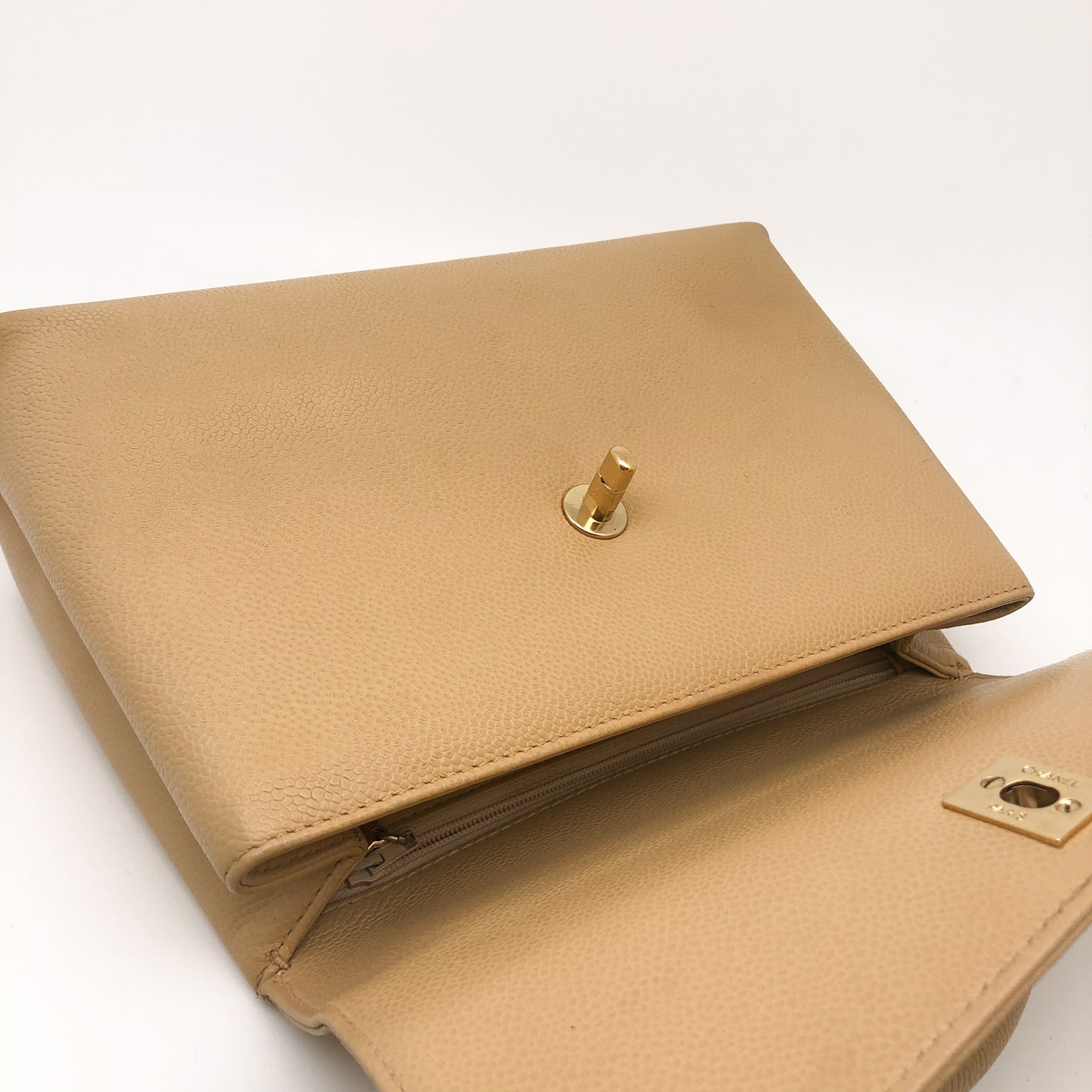 CHANEL DARK BEIGE KELLY