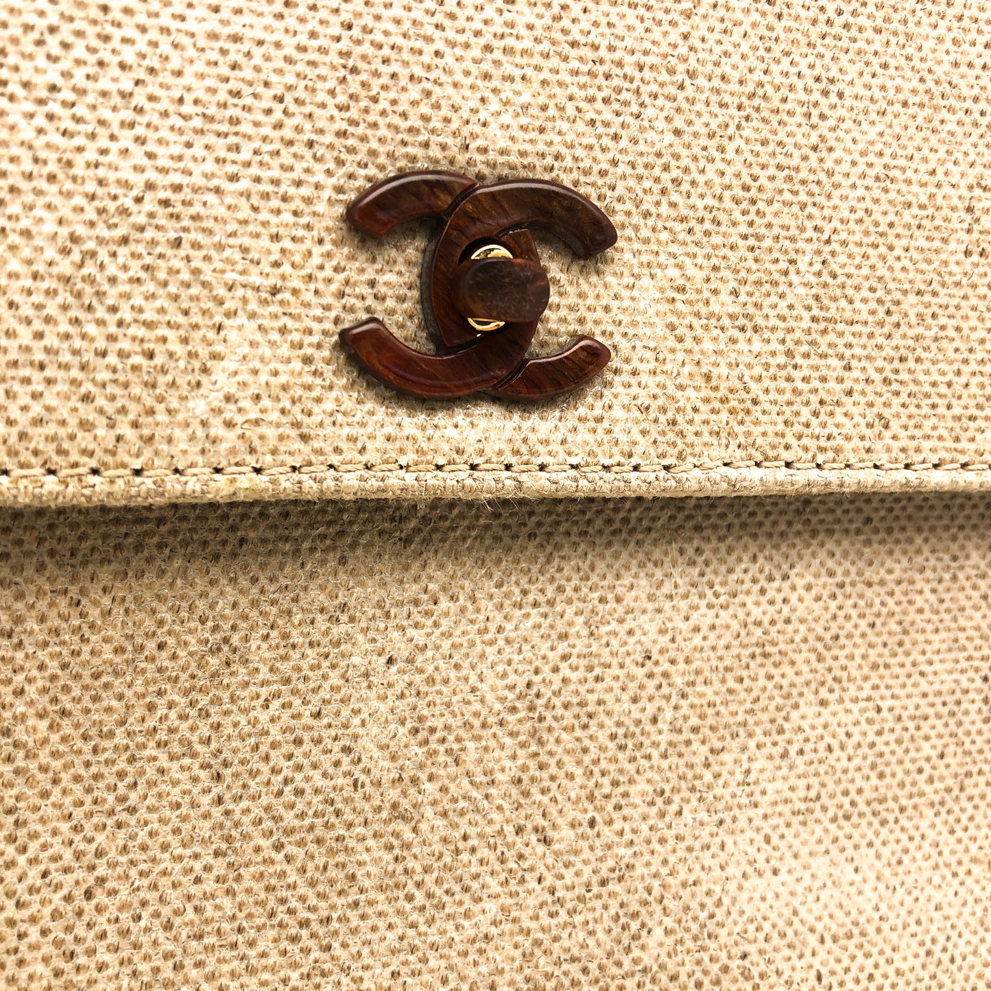 CHANEL COATED CANVAS KELLY