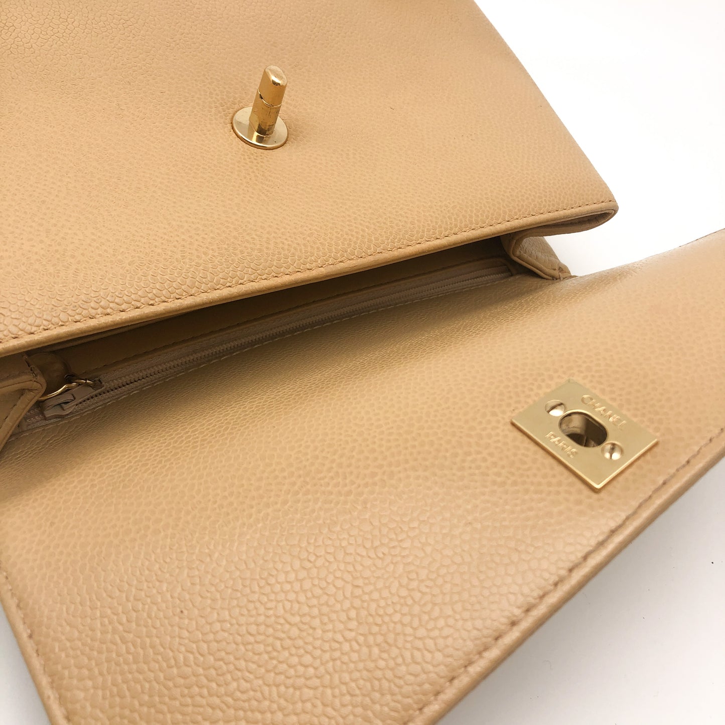 CHANEL DARK BEIGE KELLY